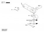 Bosch 3 603 D11 000 Pws 650 Angle Grinder 230 V / Eu Spare Parts